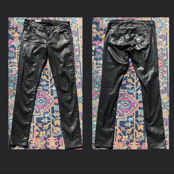 Adriano Goldschmied coated black jeans - Picture 3 of 5